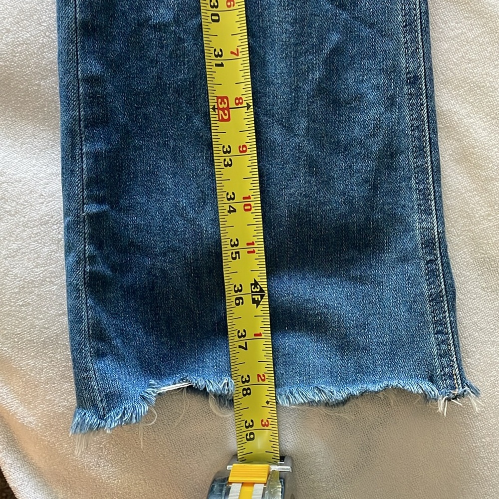 Paige Claudine Flare Leg, Raw Hem - Size 31 - image 3